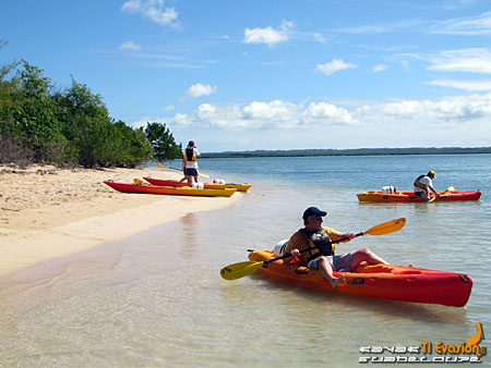 guadeloupe kayak, kayak mer