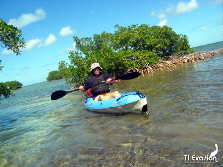 guadeloupe kayak, kayak mer