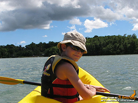 guadeloupe kayak, kayak mer