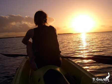 guadeloupe kayak, kayak mer