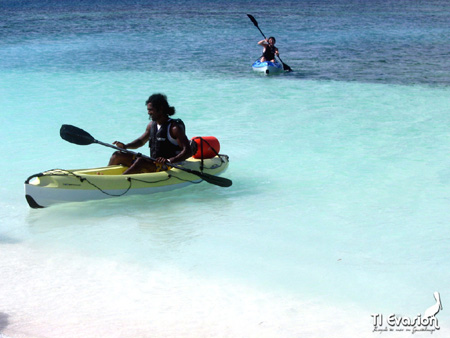 guadeloupe kayak, kayak mer