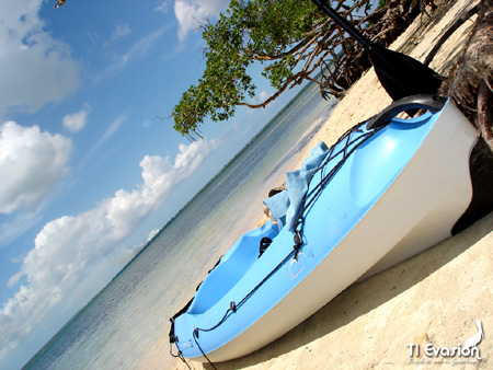 guadeloupe kayak, kayak mer