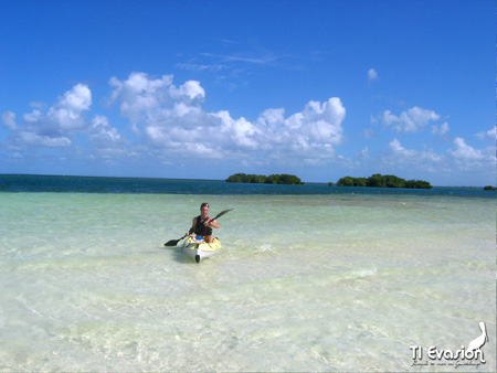 guadeloupe kayak, kayak mer