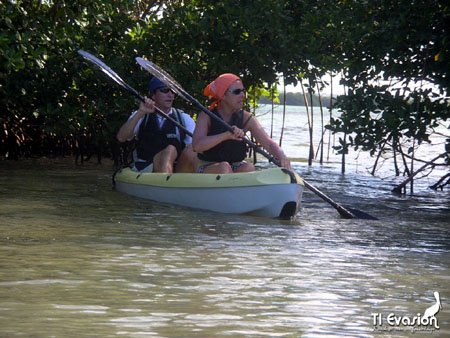 kayak guadeloupe - kayak mer