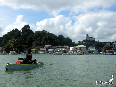 kayak guadeloupe - kayak mer