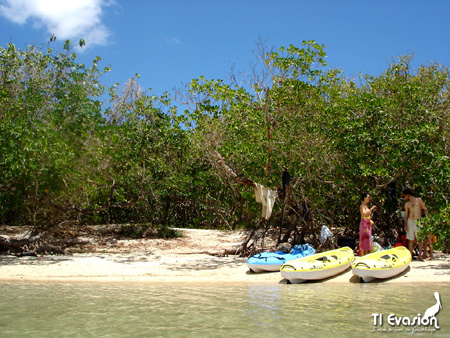 kayak guadeloupe - kayak mer