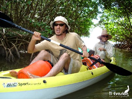 kayak guadeloupe - kayak mer