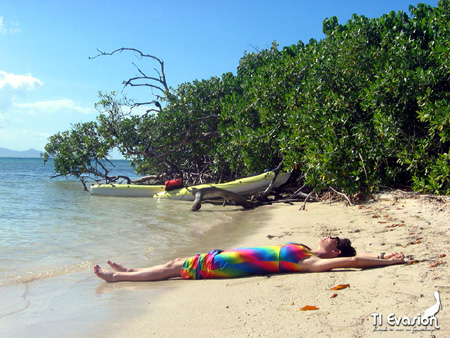 kayak guadeloupe - kayak mer