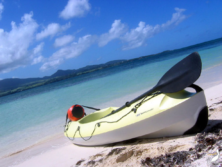 kayak guadeloupe - kayak mer